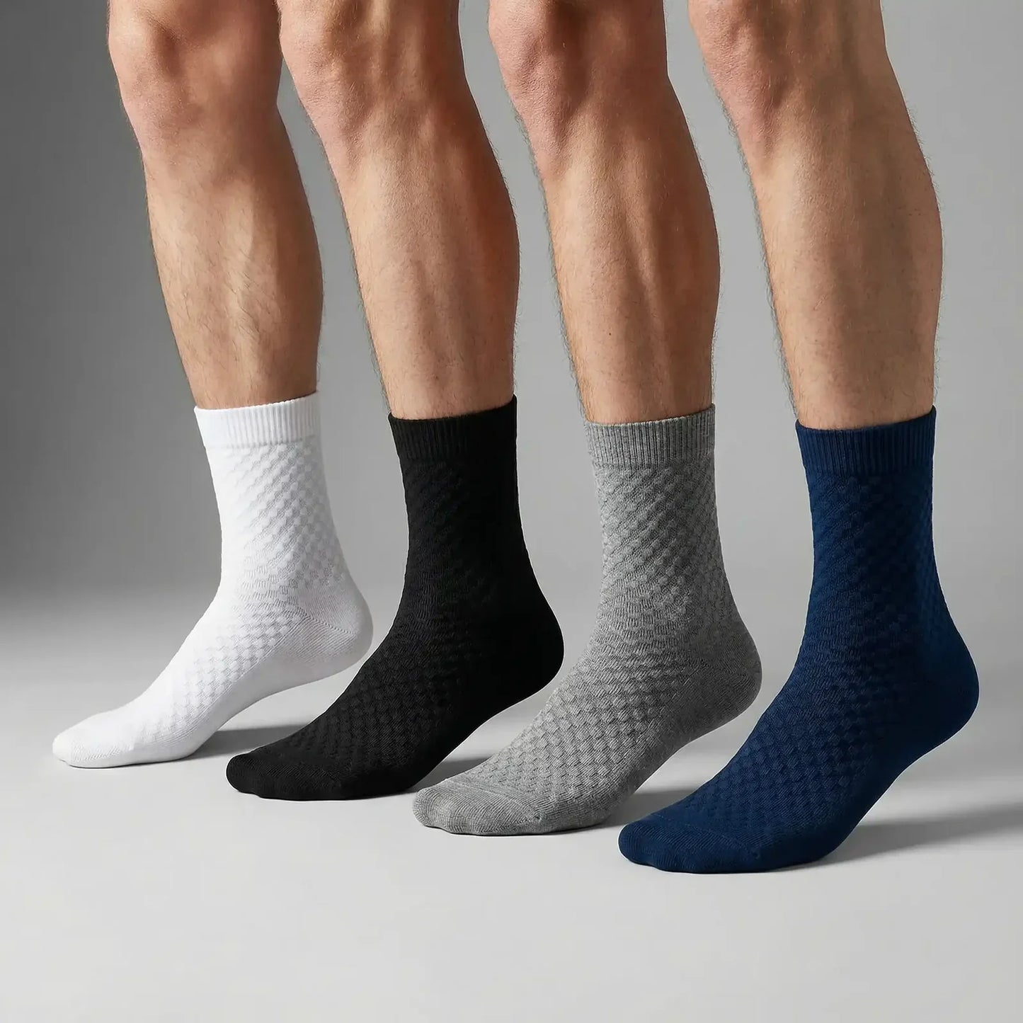 PREMIUM-HALBHOHE MASSIMO SOCKEN AUS BAMBUSFASER