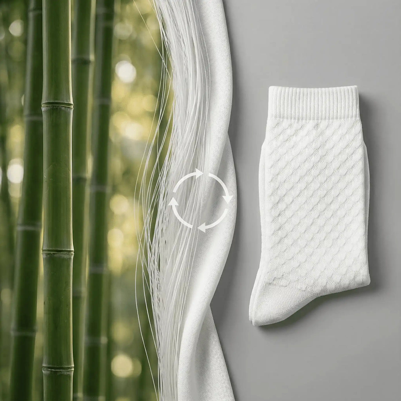 PREMIUM-HALBHOHE MASSIMO SOCKEN AUS BAMBUSFASER